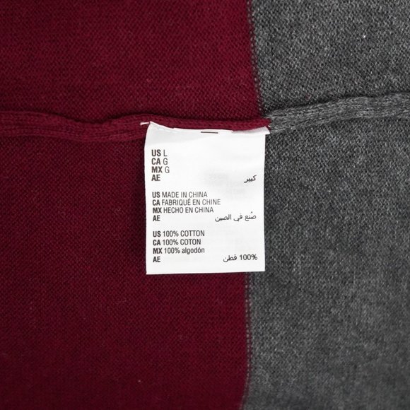 Karen Scott Colorblock Sweater, L - Picture 4 of 4